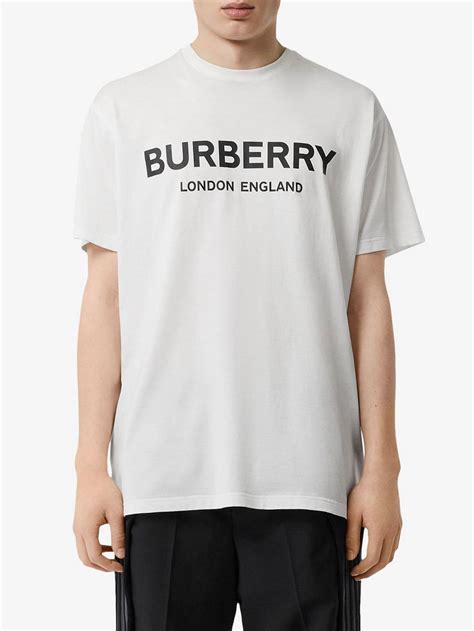 mens burberry t shirt white|burberry men's shirts on sale.